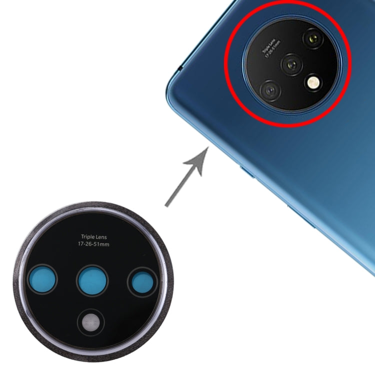Couvercle d'objectif d'appareil photo d'origine pour OnePlus 7T