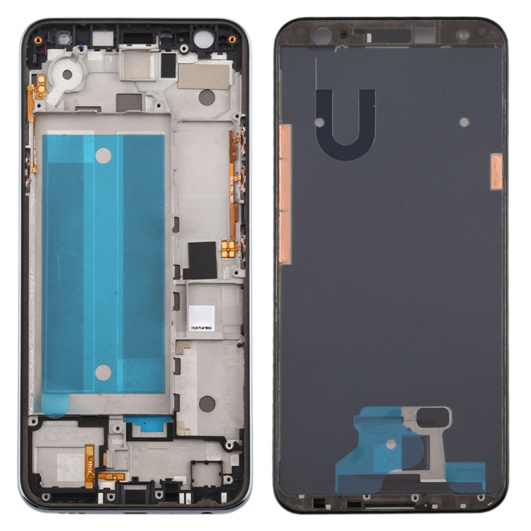 Plaque de cadre LCD du boîtier avant pour LG K40 / K12 + K12 Plus / X4 2019 X420EM X420BMW X420EMW X420HM X420 X420N160 ; (version double SIM)