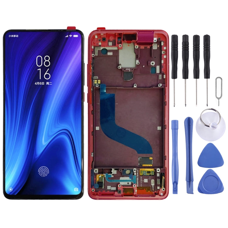 Écran LCD et numériseur en matériau AMOLED d'origine, assemblage complet avec cadre pour Xiaomi 9T Pro / Redmi K20 Pro / Redmi K20