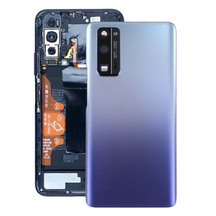 Couvercle arrière de batterie d'origine avec couvercle d'objectif d'appareil photo pour Huawei Honor 30 Pro