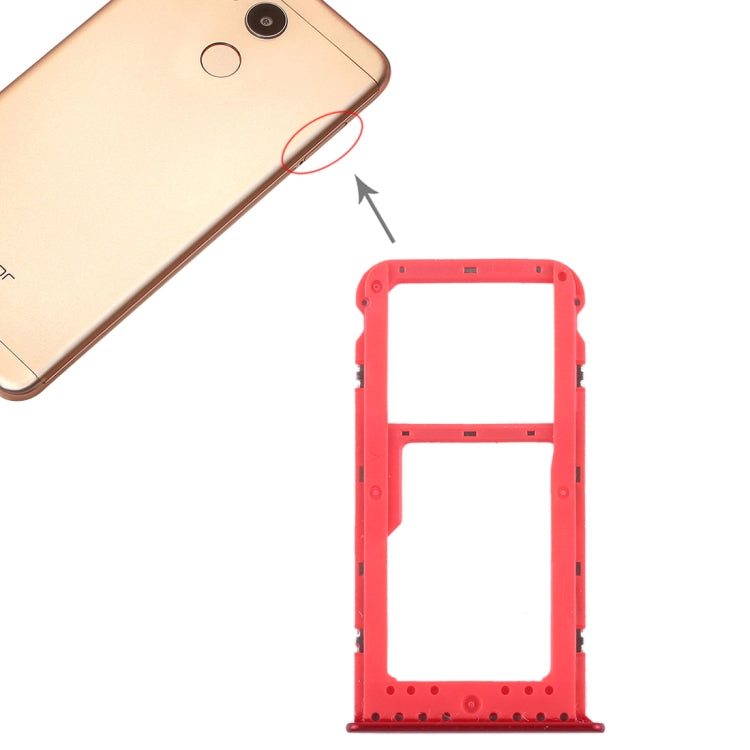 Tiroir Carte SIM + Tiroir Carte SIM / Tiroir Carte Micro SD pour Huawei Honor V9 Play, For Honor V9 Play