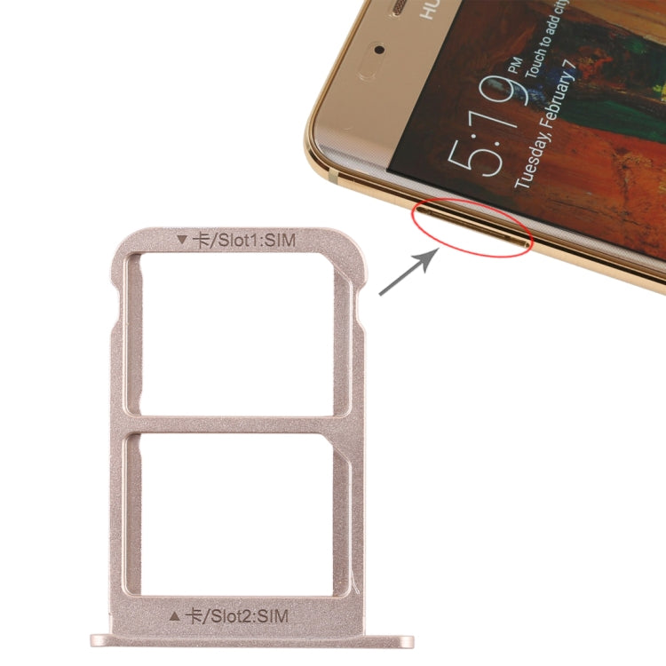 Tiroir Carte SIM + Tiroir Carte SIM pour Huawei Mate 9 Pro