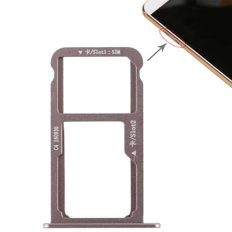 Tiroir Carte SIM + Tiroir Carte SIM / Carte Micro SD pour Huawei G9 Plus