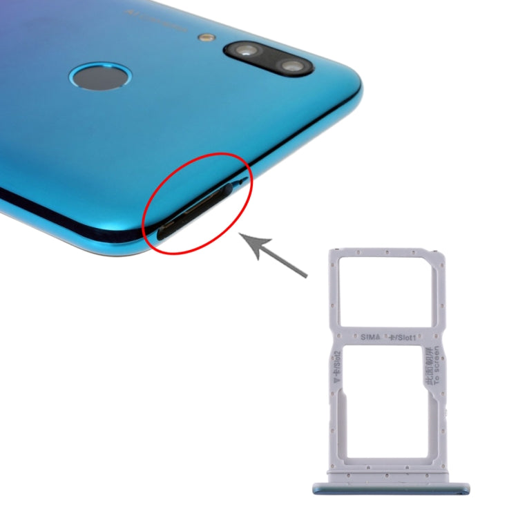 Tiroir Carte SIM + Tiroir Carte SIM / Tiroir Carte Micro SD pour Huawei P smart Pro 2019