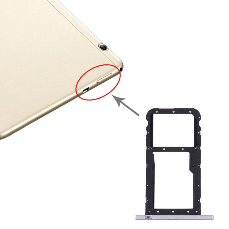 Plateau de carte SIM + plateau de carte Micro SD pour Huawei Honor Play Pad 2 (9,6 pouces), For Huawei Honor Play Pad 2