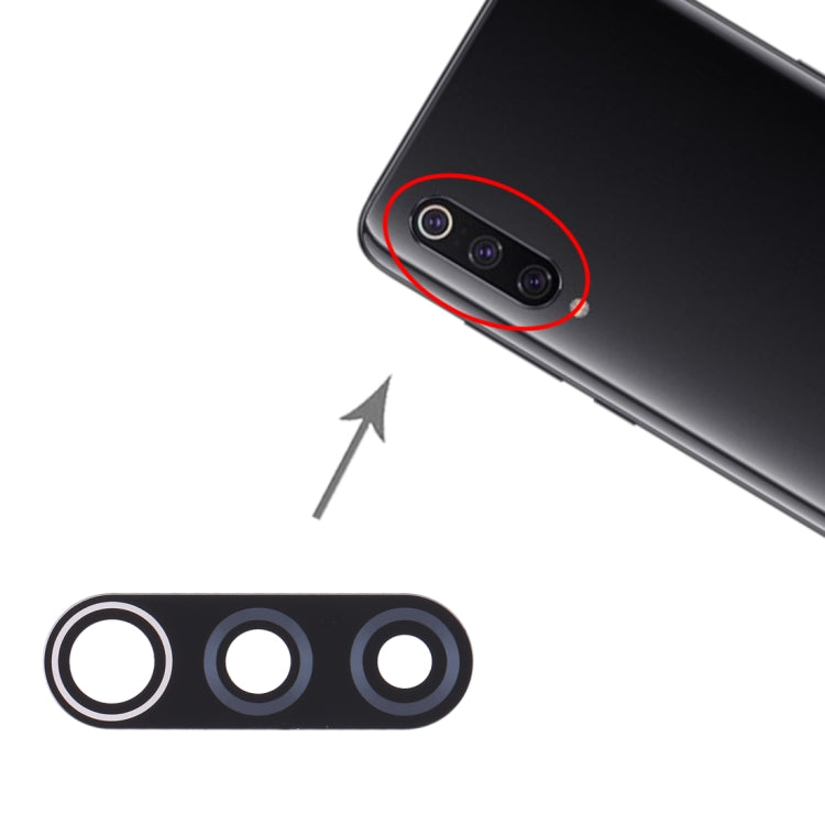 Objectif de caméra arrière 10 pièces pour Xiaomi Redmi 9/Redmi 9 Prime/Xiaomi Poco M2