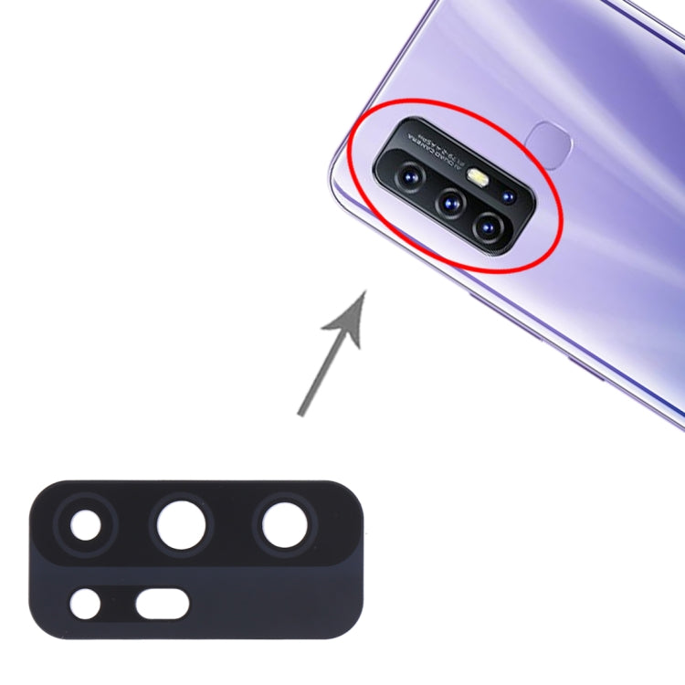 Pour Vivo Z6 5G 10 pièces objectif de caméra arrière