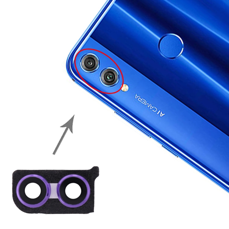 Pour Huawei Honor 8X couvercle d'objectif de caméra