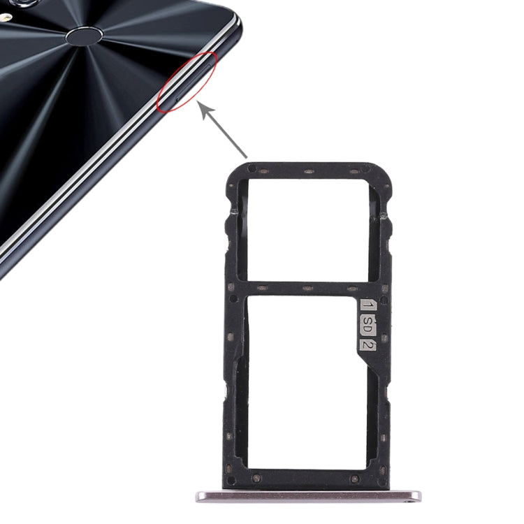 Tiroir Carte SIM + Tiroir Carte SIM / Tiroir Carte Micro SD pour Asus Zenfone 5 ZE620KL