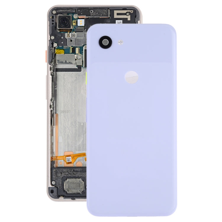 Cache arrière de la batterie avec objectif d'appareil photo et touches latérales pour Google Pixel 3a