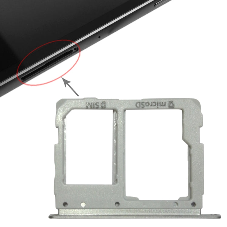 Pour Galaxy Tab S3 9.7 / T825 (version 3G) Plateau pour carte SIM + Plateau pour carte Micro SD