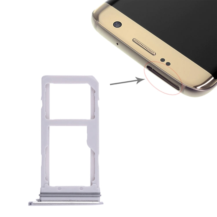 Pour Galaxy S7 Edge 2 Plateau de carte SIM / Plateau de carte Micro SD