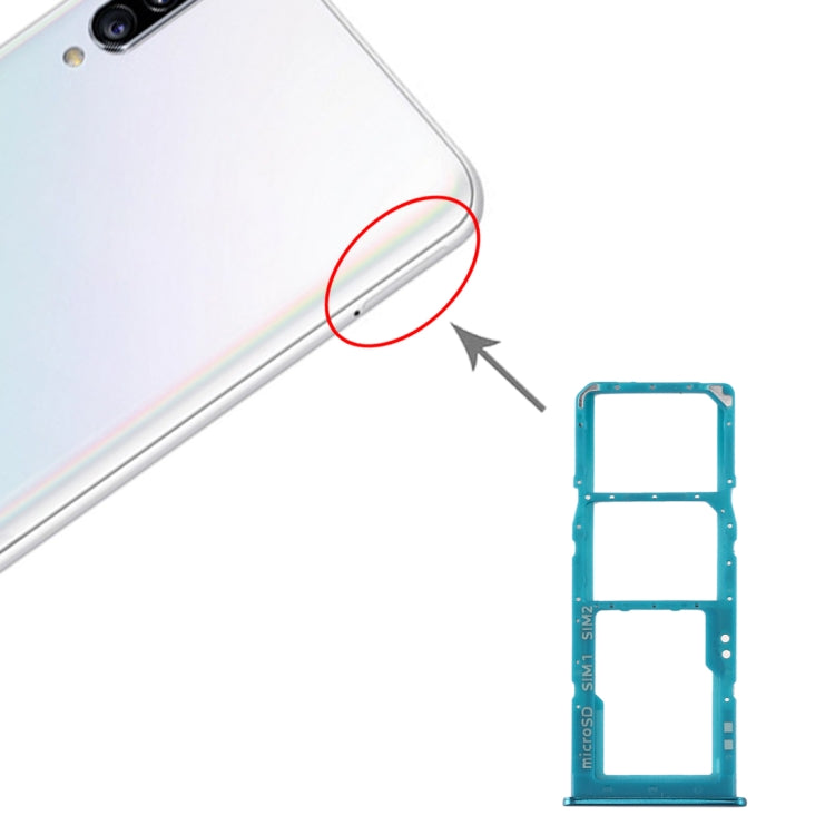 Pour Samsung Galaxy A30s Plateau de carte SIM + Plateau de carte SIM + Plateau de carte Micro SD
