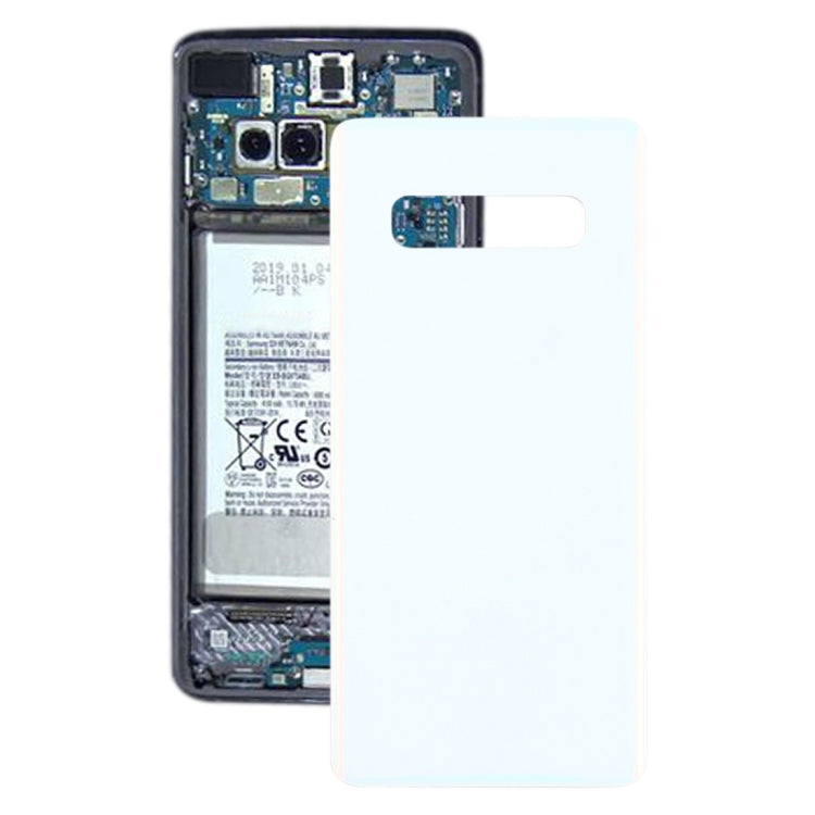 Pour Galaxy S10 + couvercle arrière de la batterie