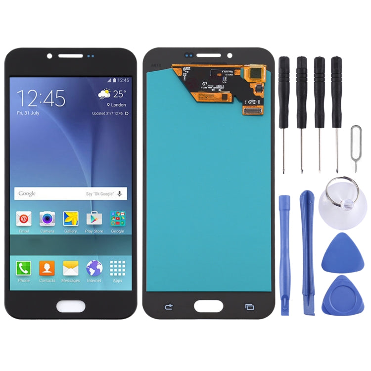 Écran LCD matériel OLED et assemblage complet de numériseur pour Samsung Galaxy A8 (2016) / SM-A810, For Galaxy A8 (2016), For Galaxy A8 (2016) OLED