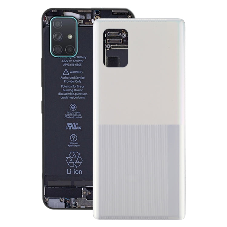 Pour Samsung Galaxy A71 5G SM-A716 Couvercle arrière de la batterie