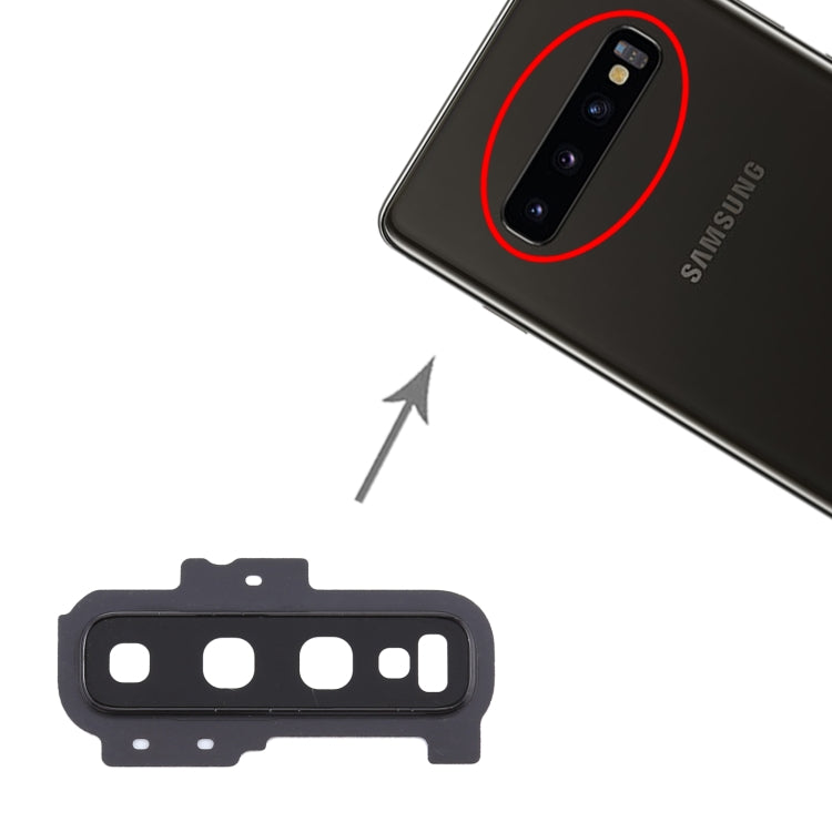 Pour Samsung Galaxy S10 + 10 pièces couvercle d'objectif d'appareil photo