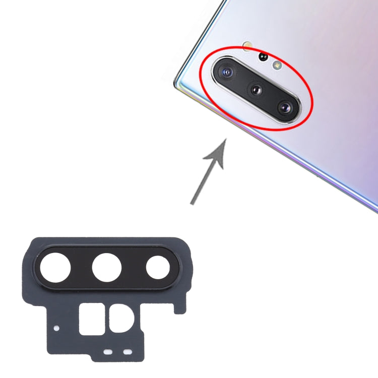 Pour Samsung Galaxy Note10 + 10 pièces couvercle d'objectif d'appareil photo