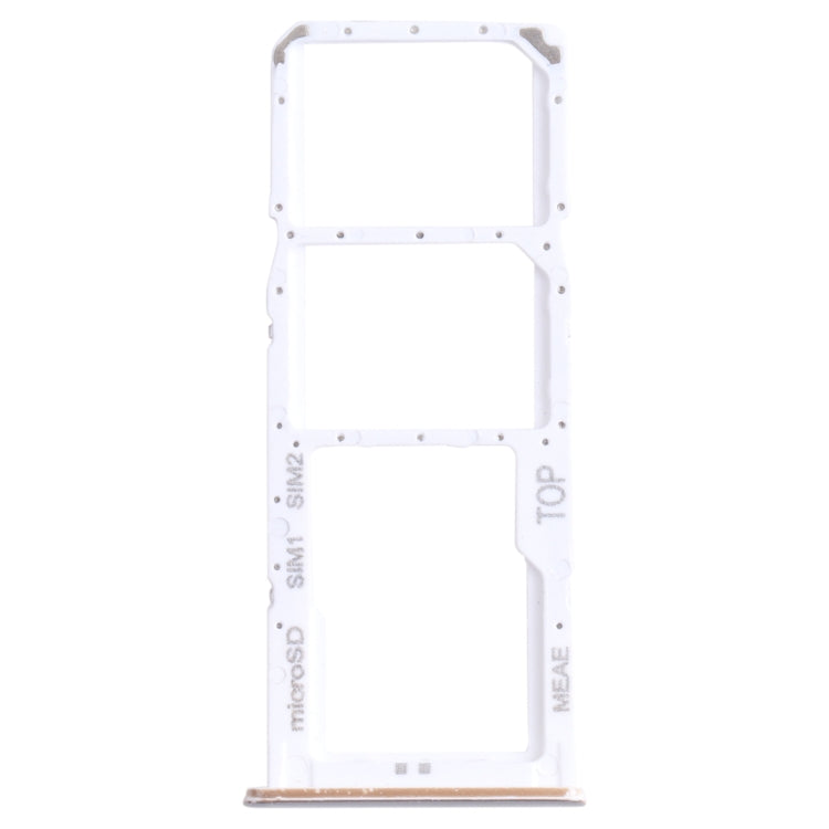Pour Samsung Galaxy M51 SM-M515 Plateau de carte SIM + Plateau de carte SIM + Plateau de carte Micro SD