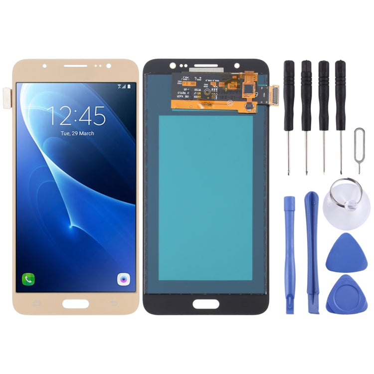 Ensemble complet d'écran LCD et de numériseur en matériau TFT pour Galaxy J7 (2016) / On 8, J710F / J710FN / J710M / J710MN / J7108