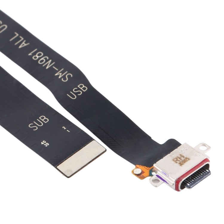 Pour Samsung Galaxy Note20 5G / SM-N981 Câble flexible de port de charge d'origine