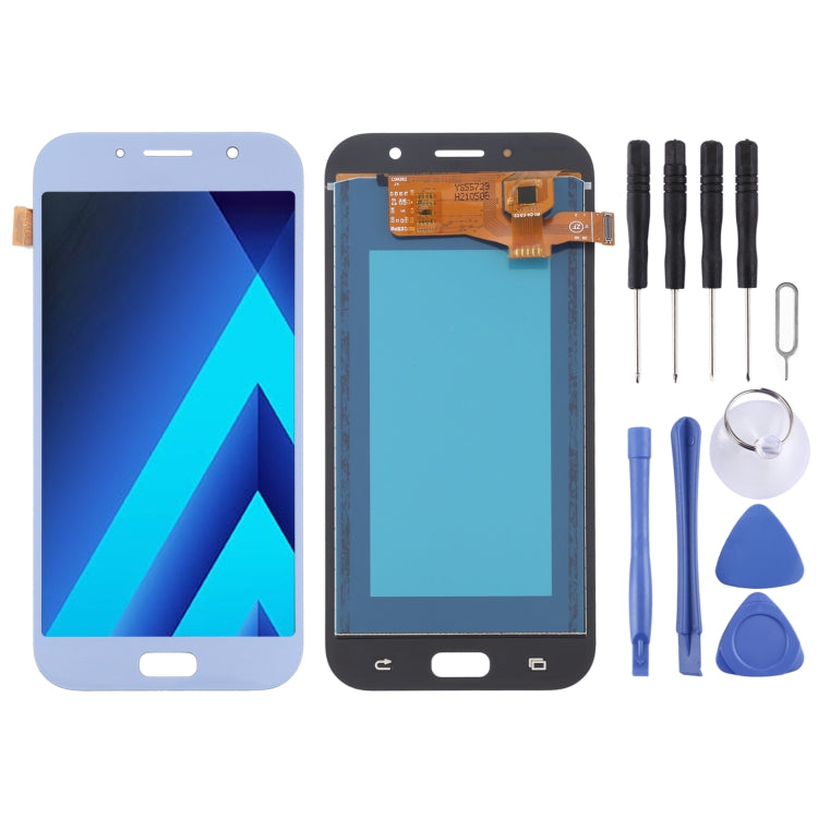 Écran LCD et numériseur complet (matériau TFT) pour Galaxy A7 (2017), A720FA, A720F/DS