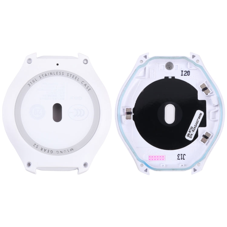 Couvercle du boîtier arrière avec lentille en verre pour Samsung Gear S2 SM-R720