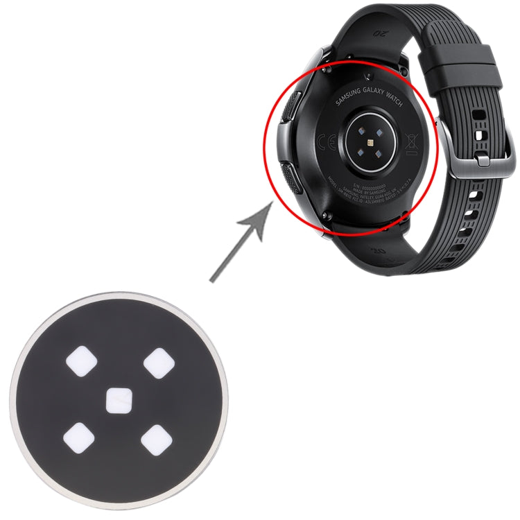 Lentille arrière en verre pour Samsung Galaxy Watch SM-R800/R810