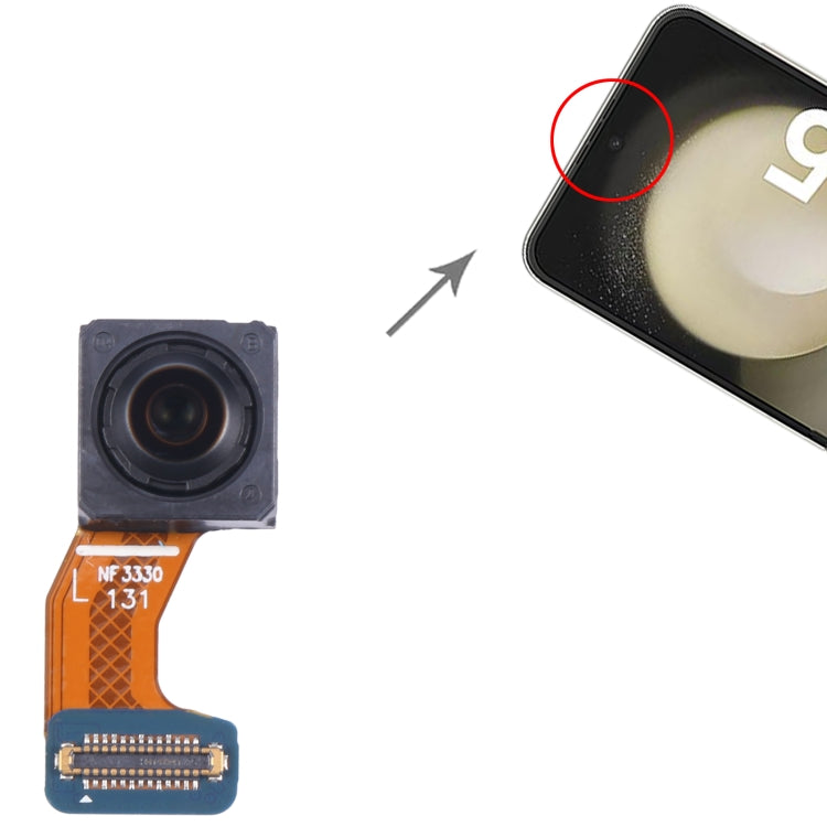Pour Samsung Galaxy Z Flip5 SM-F731 Caméra frontale d'origine