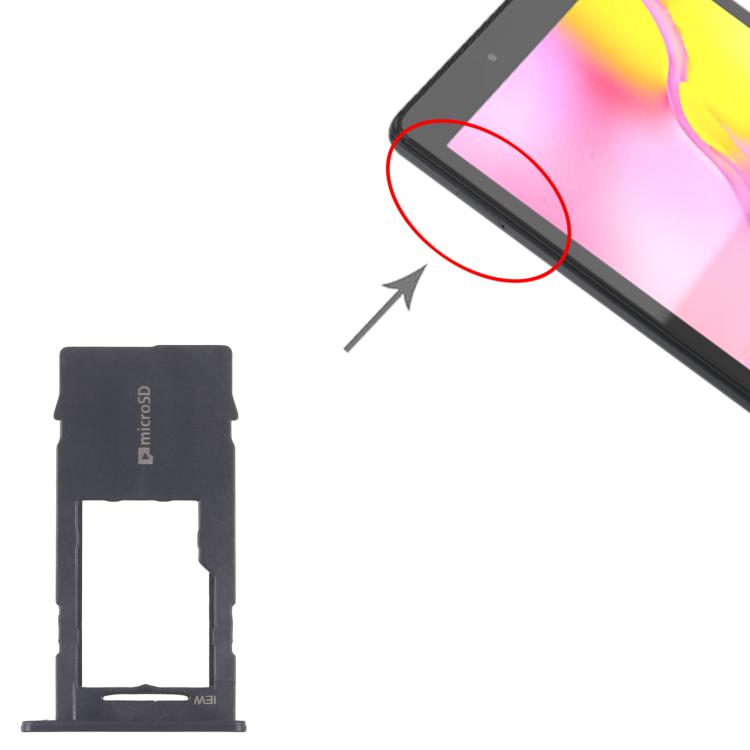 Tiroir pour carte microSD d'origine pour Samsung Galaxy Tab A 8.0 & S Pen 2019 SM-P200 (version WiFi)., For Samsung Galaxy Tab A 8.0 & S Pen 2019 WiFi Version(Original)