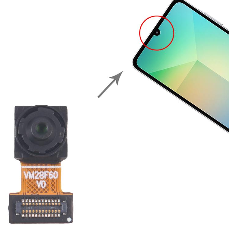 Caméra frontale d'origine pour Samsung Galaxy A06 5G SM-A066B, For Samsung Galaxy A06 5G(Original)