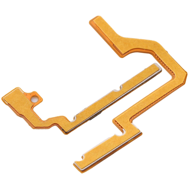 Pour Galaxy A10S, 1 paire de boutons d'alimentation et de boutons de volume, câble flexible
