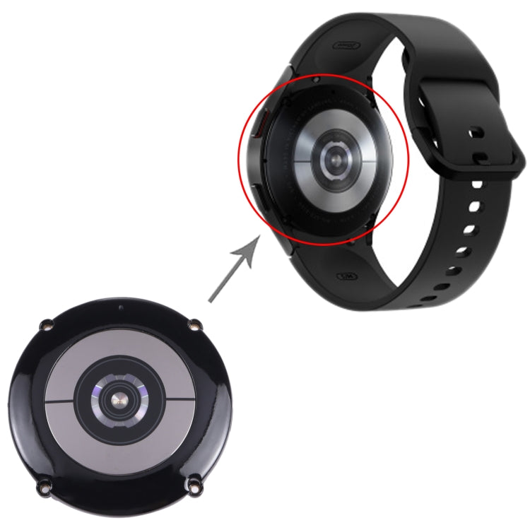 Coque arrière d'origine avec capteur de fréquence cardiaque + Module de charge sans fil pour Samsung Galaxy Watch 4 40mm SM-R860 R865