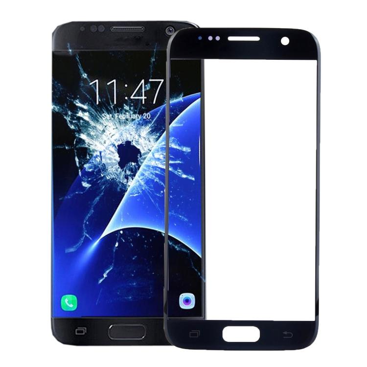 Lentille extérieure en verre pour écran avant Samsung Galaxy S7, avec adhésif OCA optiquement transparent