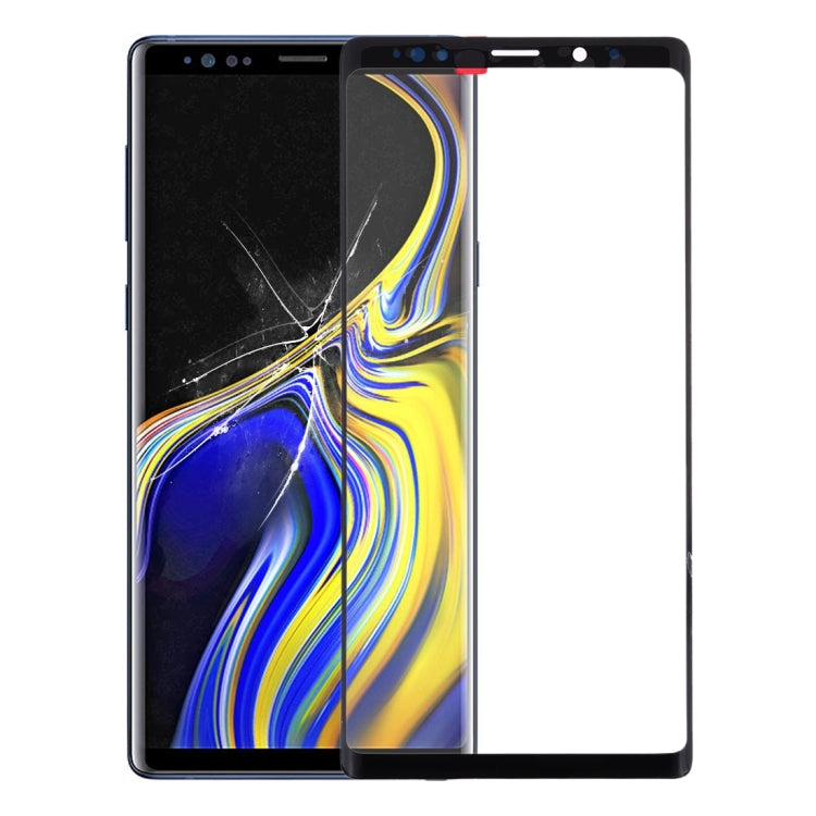 Lentille extérieure en verre pour écran avant Samsung Galaxy Note 9, avec adhésif OCA optiquement transparent