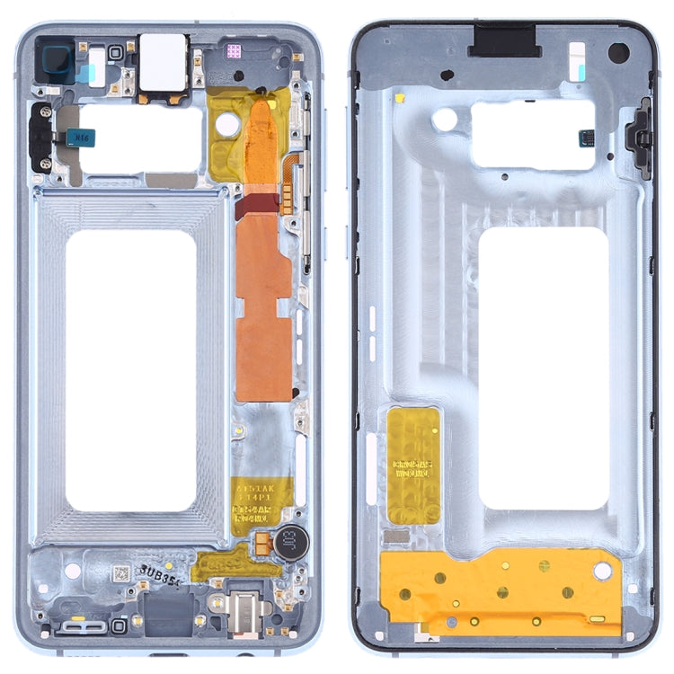Pour Samsung Galaxy S10e SM-G970F/DS, SM-G970U, SM-G970W, plaque de cadre central avec touches latérales
