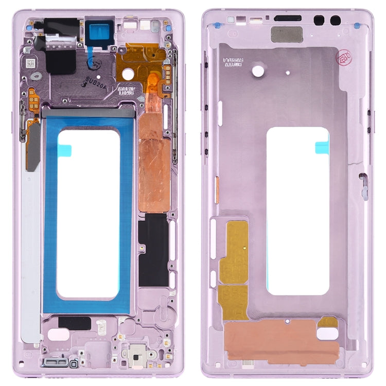 Plaque de cadre central avec touches latérales, pour Samsung Galaxy Note9 SM-N960F/DS, SM-N960U, SM-N9600/DS