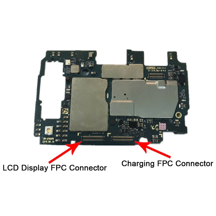 Pour Samsung Galaxy A7 (2018) 10 pièces carte mère écran LCD connecteur FPC