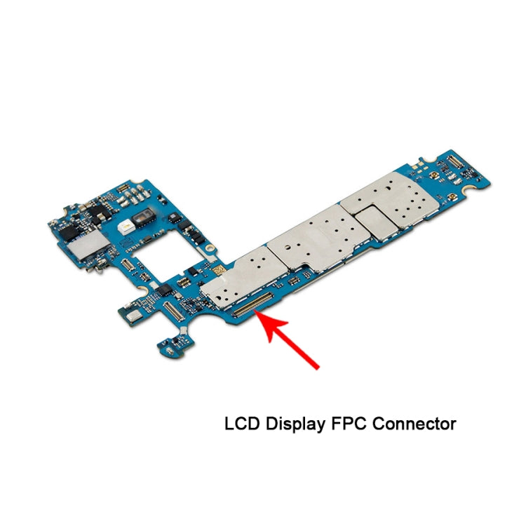 Pour Samsung Galaxy S7 Edge, 10 pièces, carte mère, écran LCD, connecteur FPC