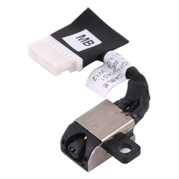 Connecteur de prise d'alimentation avec câble flexible pour Dell Inspiron 5480 5580