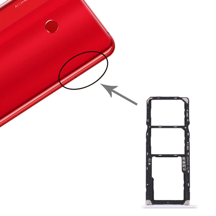 Tiroir Carte SIM + Tiroir Carte SIM + Tiroir Carte Micro SD pour Huawei Enjoy Max