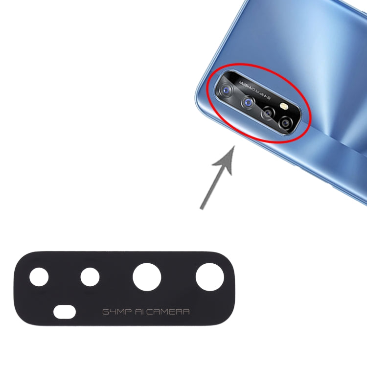 Objectif de caméra arrière pour OPPO Realme 7, 10 pièces, For OPPO Realme 7