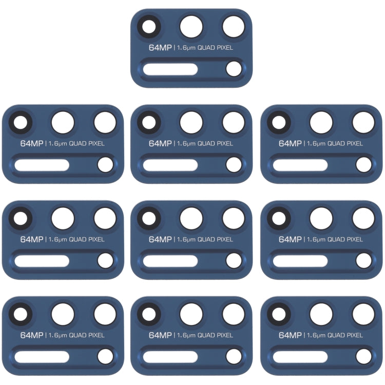 Objectif de caméra arrière 10 PCS pour Motorola Moto G9 Plus XT2087-1