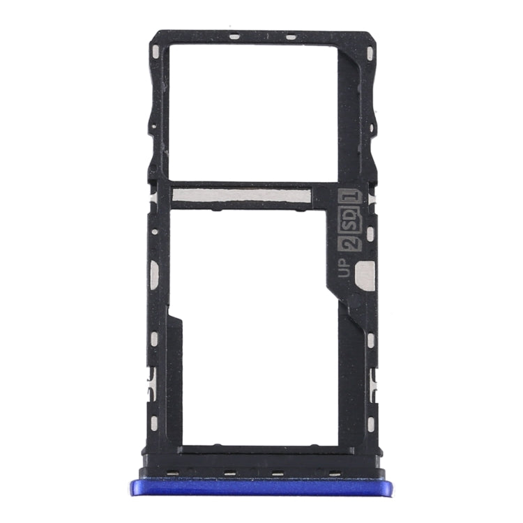 Plateau de carte SIM + plateau de carte SIM / plateau de carte Micro SD pour Motorola Moto G9 Play/Moto G9 (Inde)