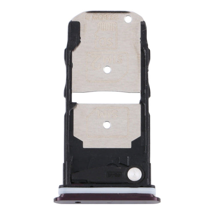 Plateau de carte SIM + plateau de carte SIM / plateau de carte Micro SD pour Motorola Edge XT2063-3