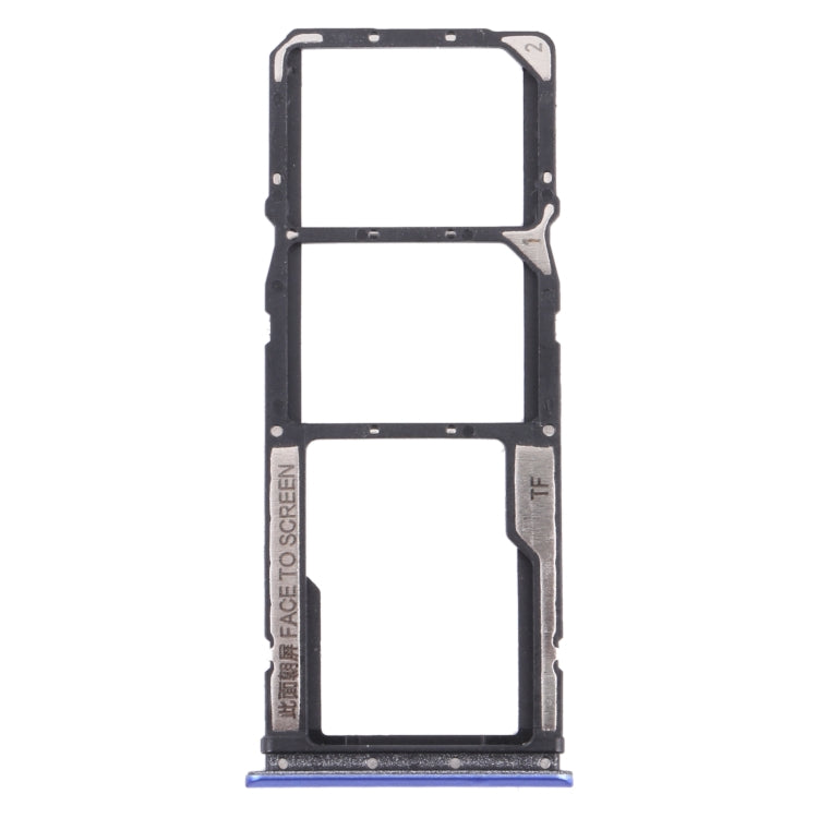 Plateau de carte SIM + plateau de carte SIM + plateau de carte Micro SD pour Xiaomi Poco M3 M2010J19CG M2010J19CI