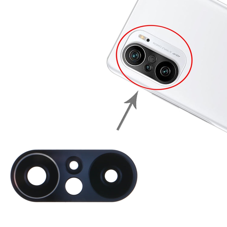Objectif de caméra arrière 10 pièces pour Xiaomi Mi 11i / Mi 11X / Mi 11X Pro / Redmi K40 Pro / Redmi K40 M2012K11AC M2012K11C
