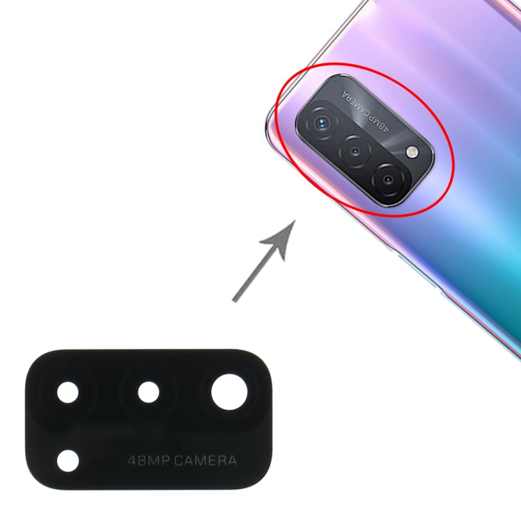 Objectif de caméra arrière pour OPPO A93 5G PCGM00 PEHM00, 10 pièces