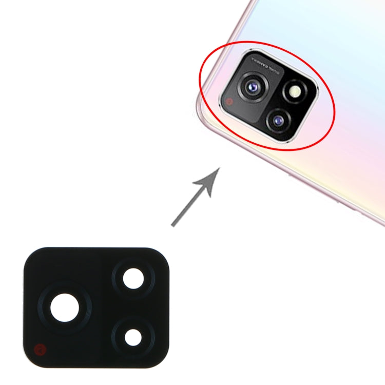 Objectif de caméra arrière pour Vivo Y52S V2057A, 10 pièces