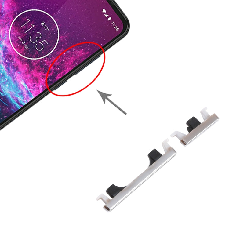 Bouton d'alimentation et bouton de contrôle du Volume pour Motorola Moto One Action XT2013-1 XT2013-2 XT2013-4